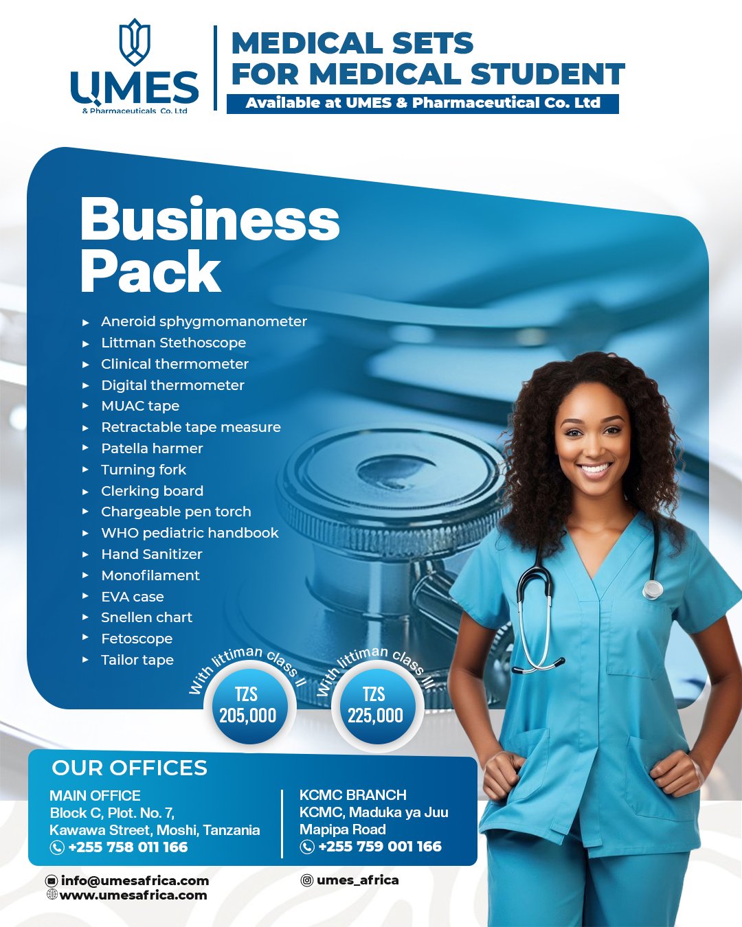 Student medical sets