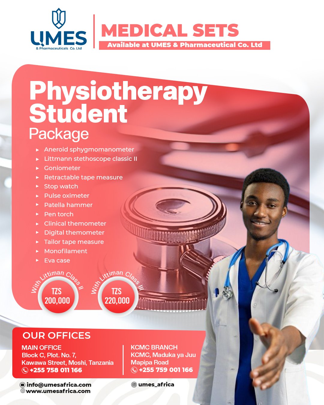 Physiotherapy pack